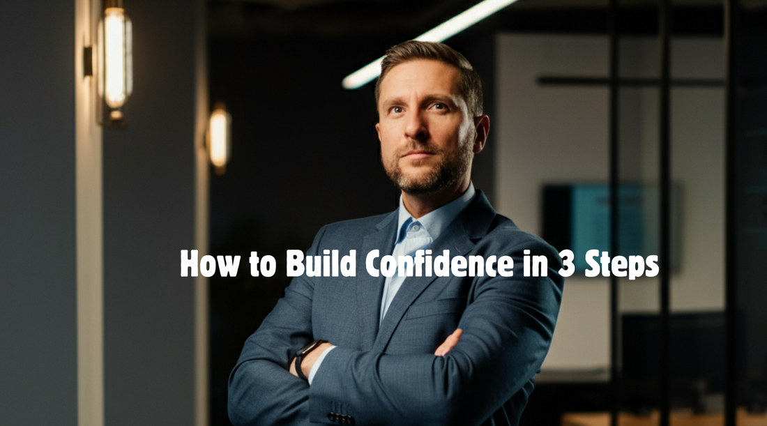 How to Build Confidence in 3 Steps