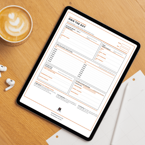 The Command Architect™ | Daily Execution Planner for Entrepreneurs (Printable & Digital)