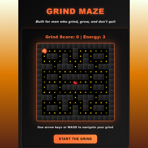 THE GRIND MAZE - The Ultimate Modern Man Challenge