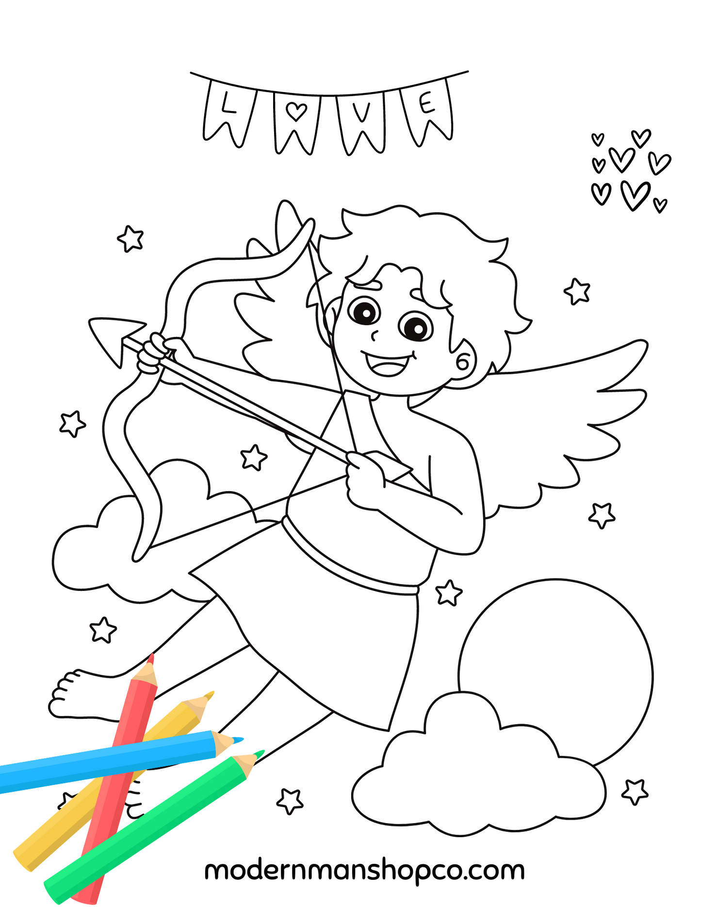 Celebrate Love with Our Free Valentine's Day Coloring Pages!(14)