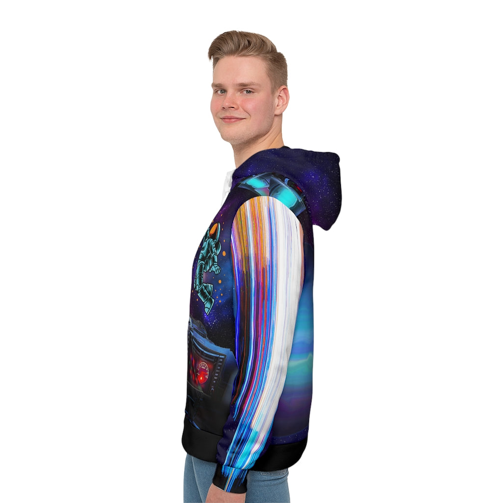 Deep Space Hoop Men's All-Over-Print Hoodie | Modern Man Shop Co