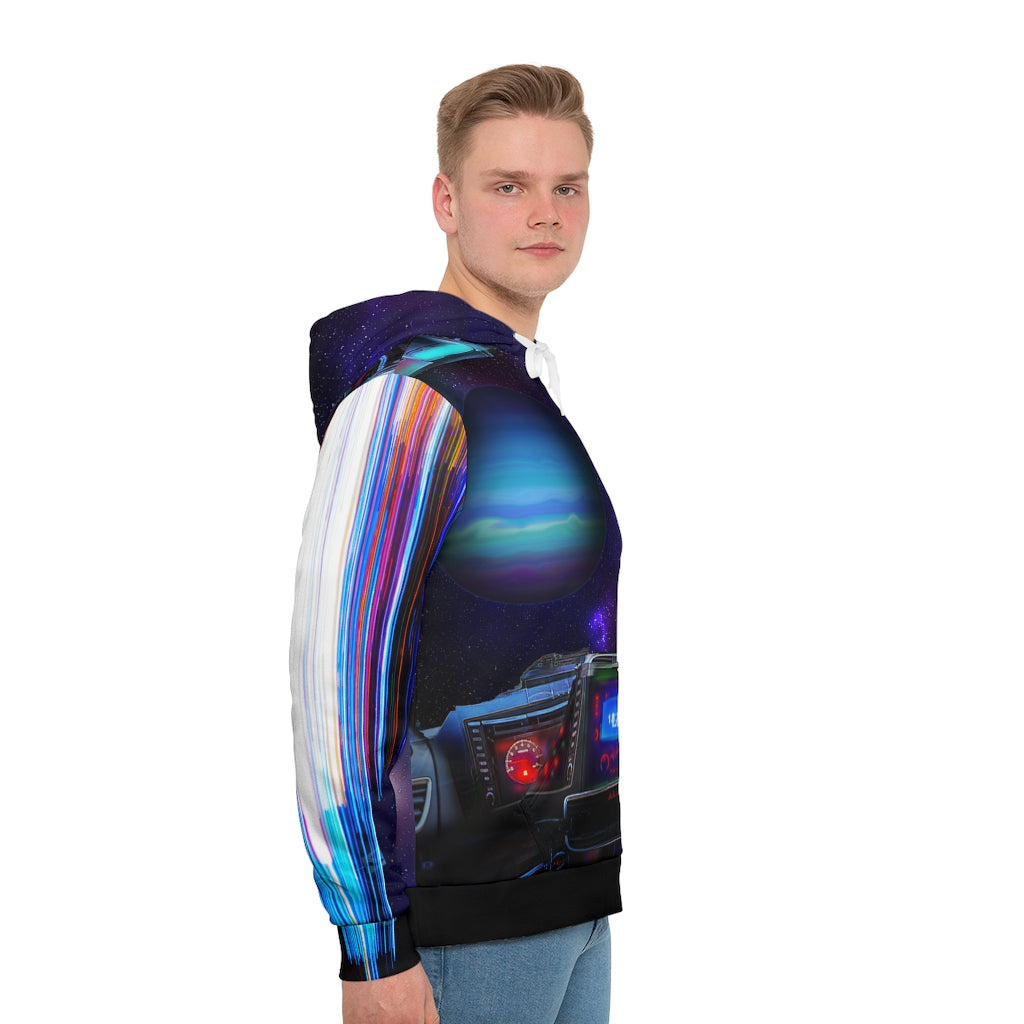 Deep Space Hoop Men's All-Over-Print Hoodie | Modern Man Shop Co