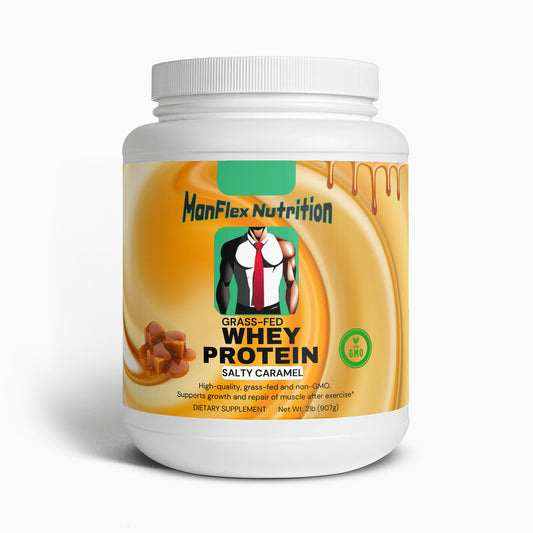 Whey Protein (Salty Caramel) | MANFLEX NUTRITION - Healthy Living for Men