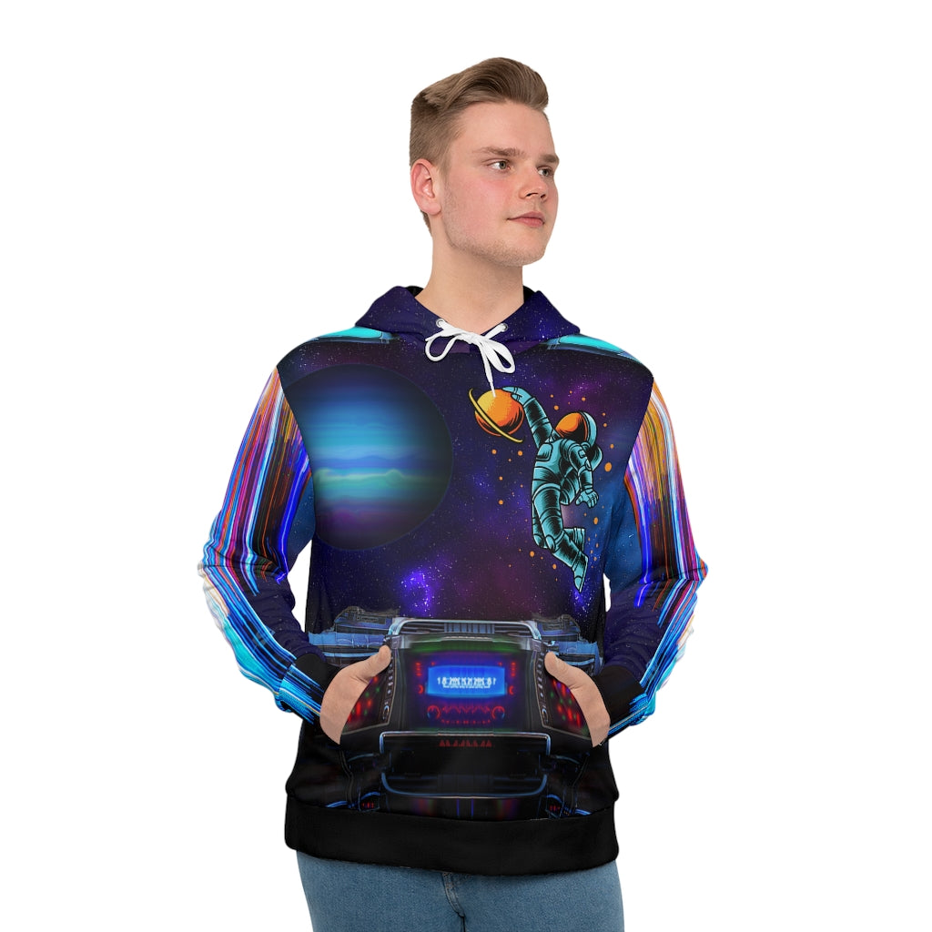 Deep Space Hoop Men's All-Over-Print Hoodie | Modern Man Shop Co
