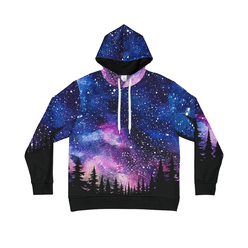 Galaxy Deep Valley Men's All-Over-Print Hoodie |Modern Man Shop Co
