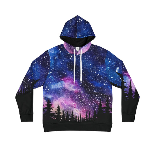 Galaxy Deep Valley Men's All-Over-Print Hoodie |Modern Man Shop Co