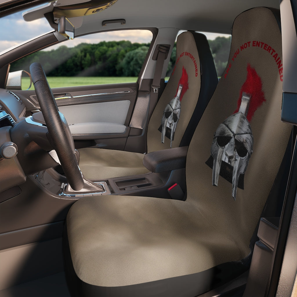 Are You Not Entertained Car Seat Covers