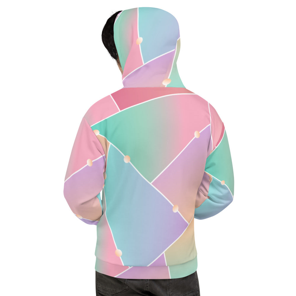 Glass Maze All Over Print Unisex Hoodie