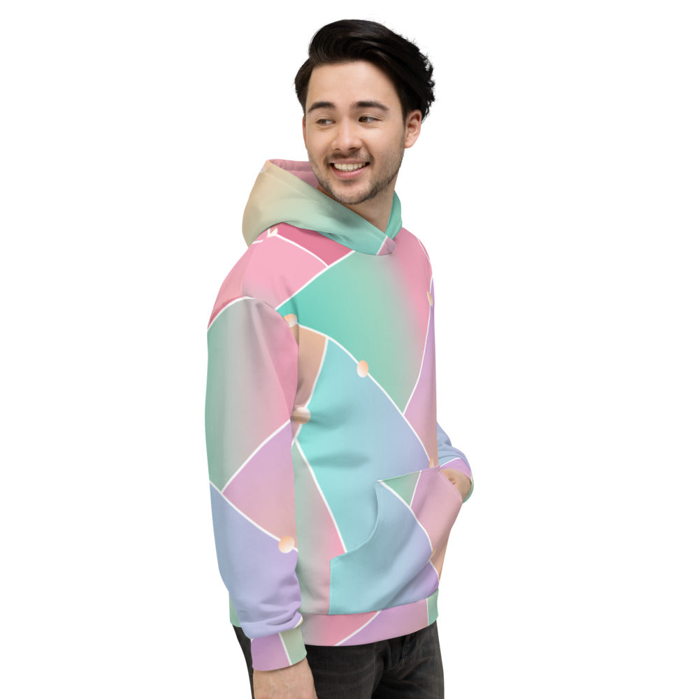Glass Maze All Over Print Unisex Hoodie