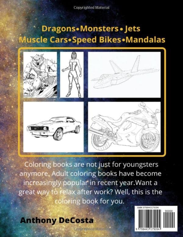 Keep Calm Coloring Book For Men | Adult Coloring Book with Single pages and Bonus Content | Fun Relaxing Coloring Book | Paper Back