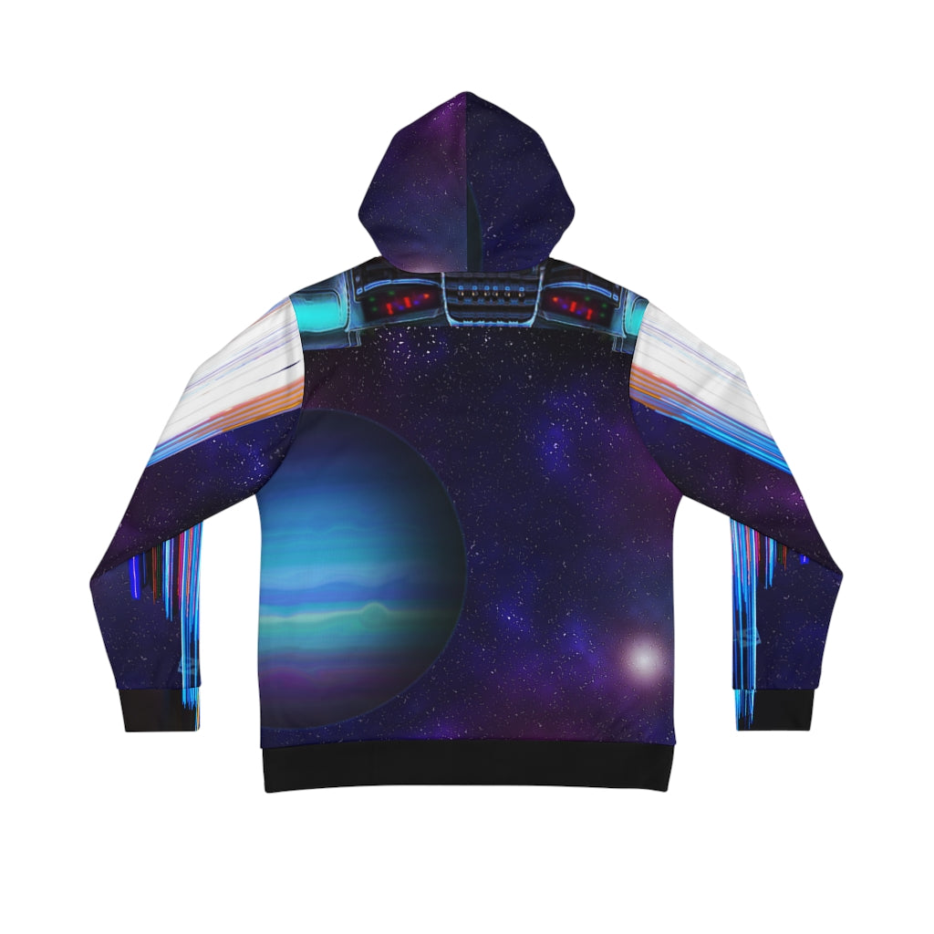 Deep Space Hoop Men's All-Over-Print Hoodie | Modern Man Shop Co
