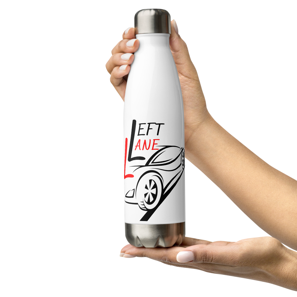Left Lane Stainless Steel Water Bottle Hot or Cold