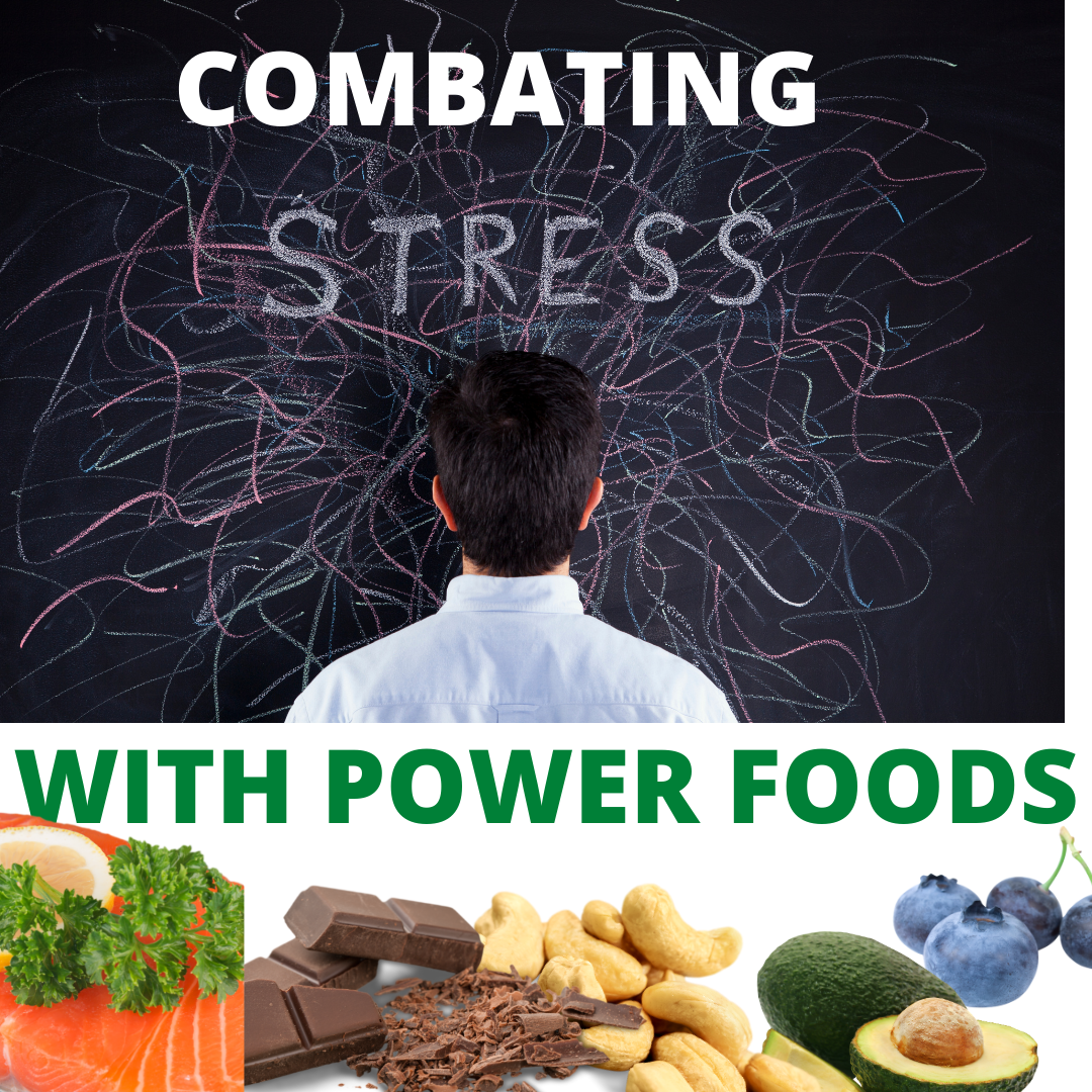 Combating Stress with FOOD.