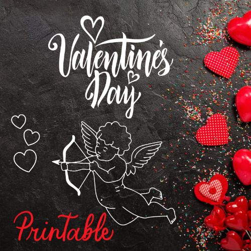 Celebrate Valentine's Day with These Free Printable Coloring Pages