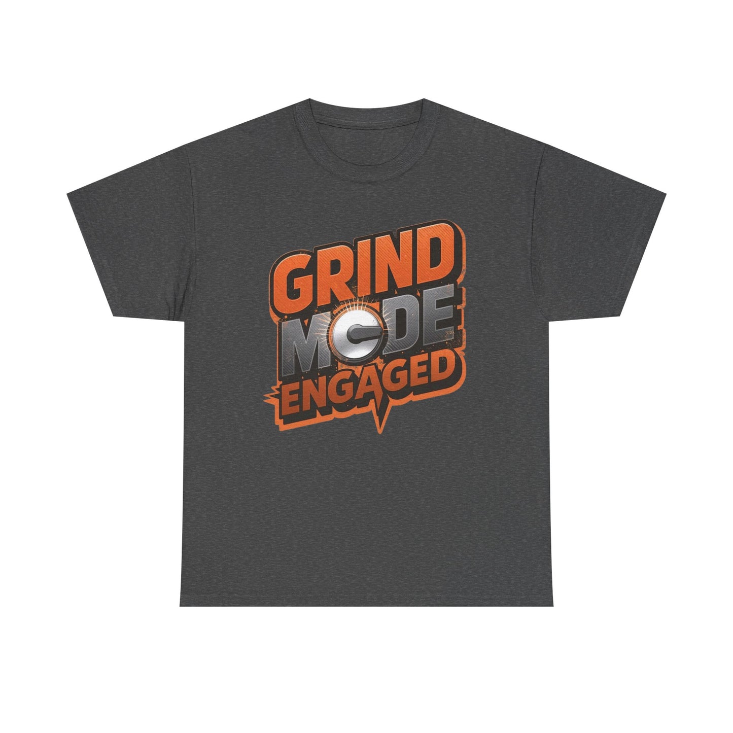 Grind Mode Engaged Tee — Motivational Graphic T-Shirt for Hustlers