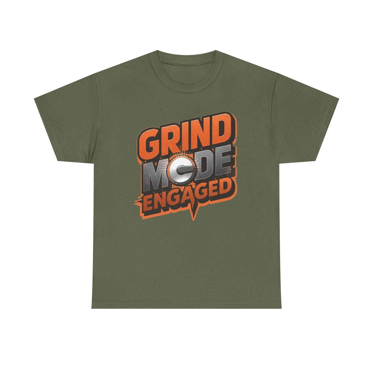 Grind Mode Engaged Tee — Motivational Graphic T-Shirt for Hustlers