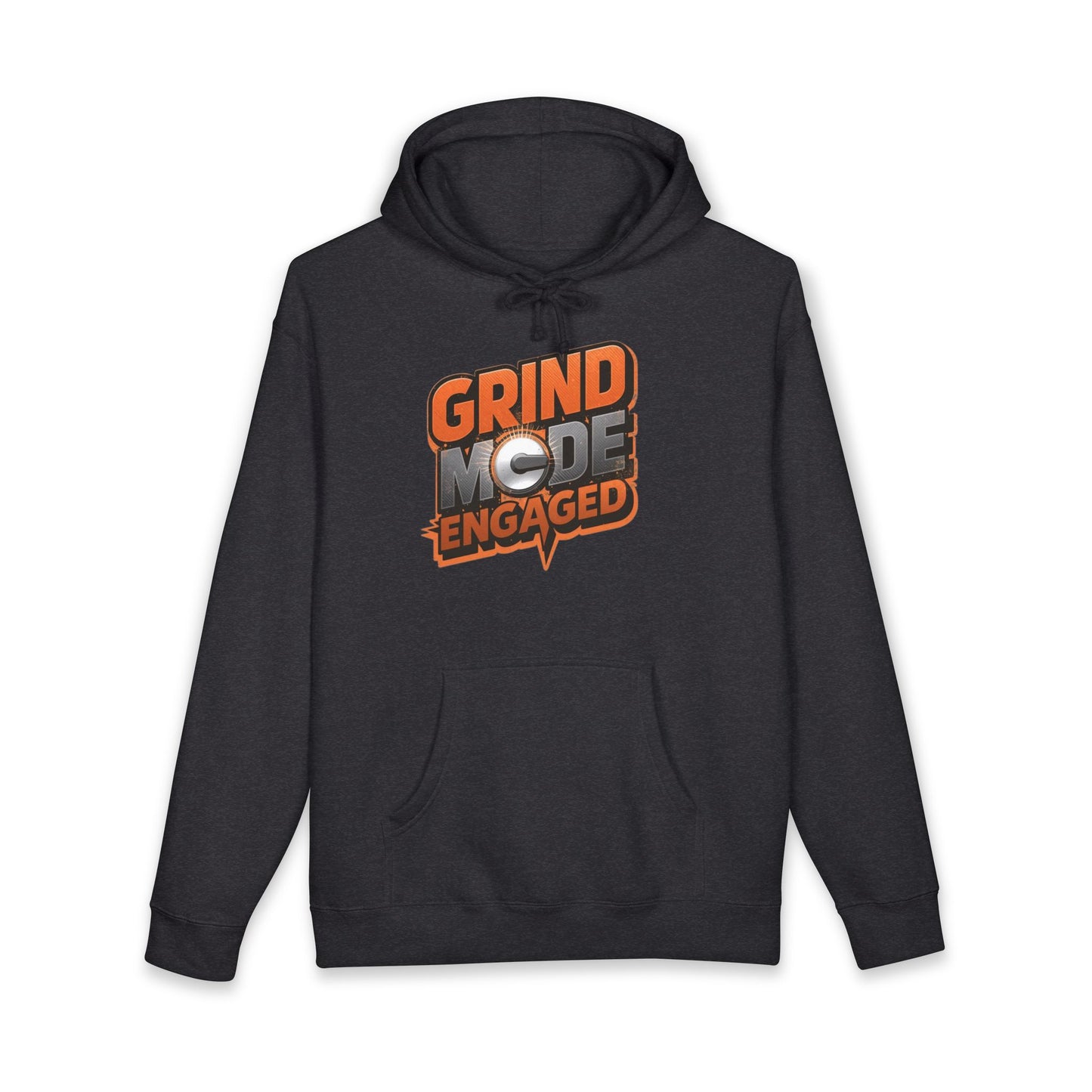 Grind Mode Engaged Hoodie — Motivational Gym Sweatshirt