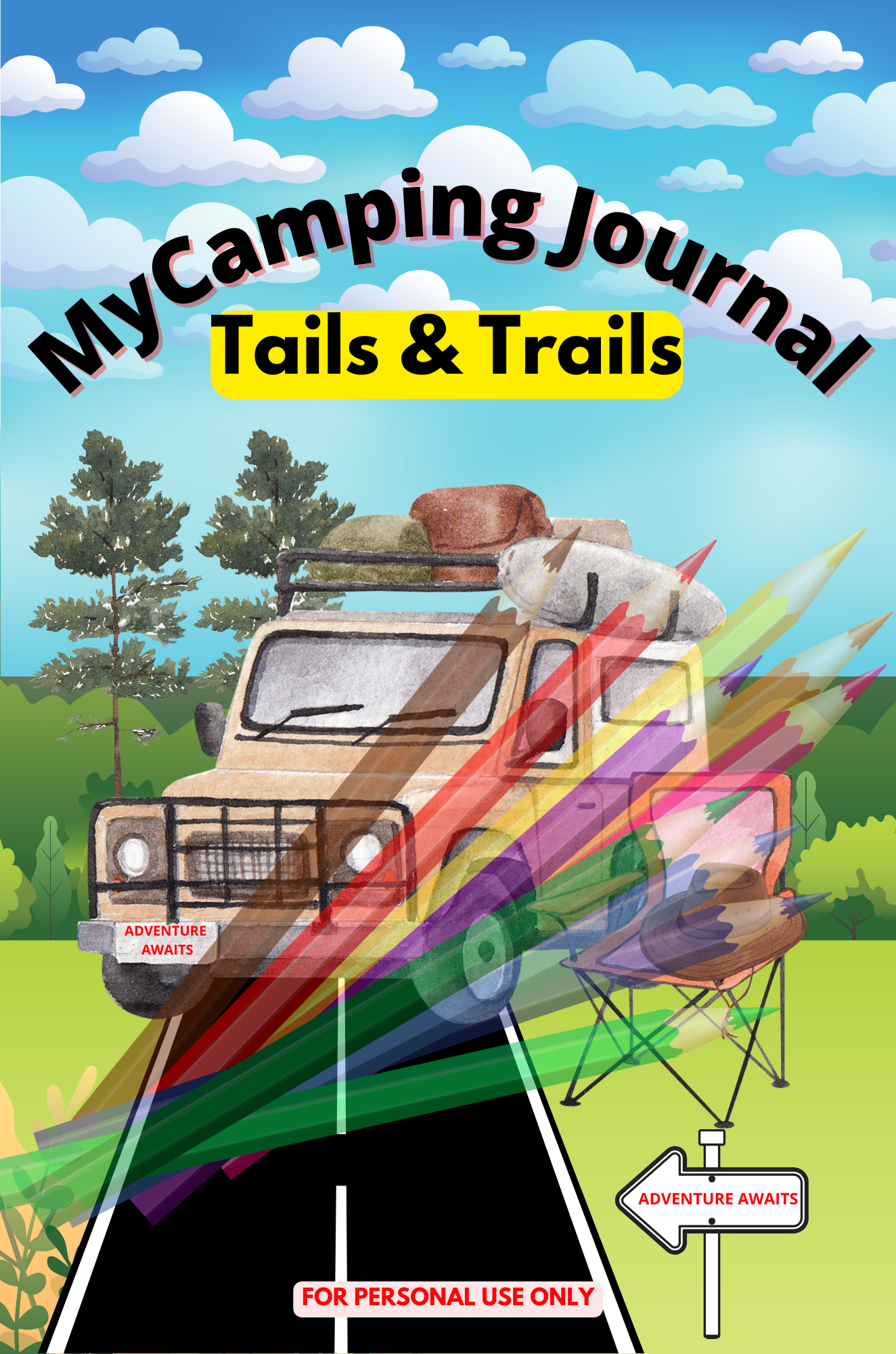 Trail Tales: My Camping Journal| Modern Man Shop Co| Printable