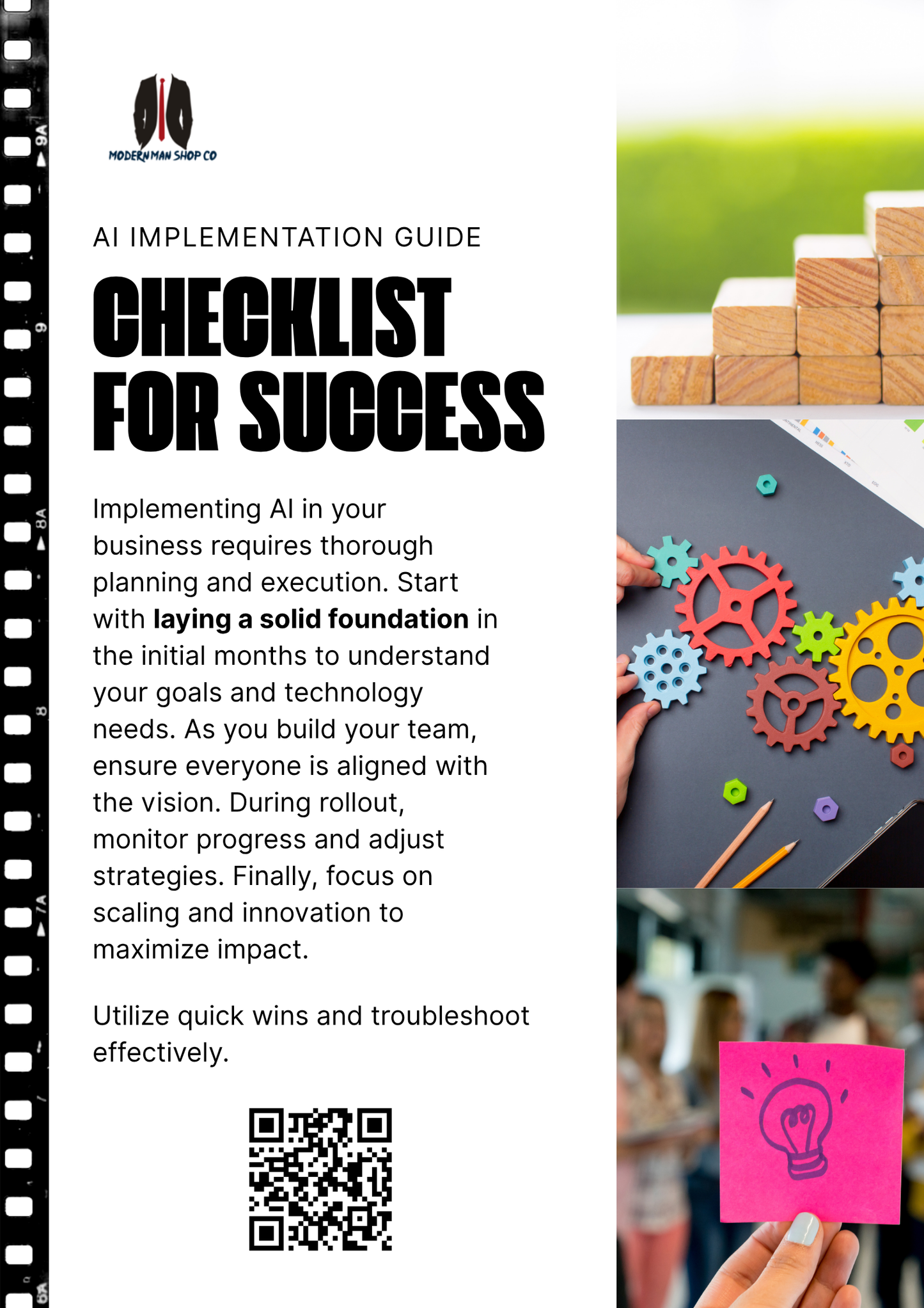 The Ultimate AI Implementation Checklist (FREE Download)