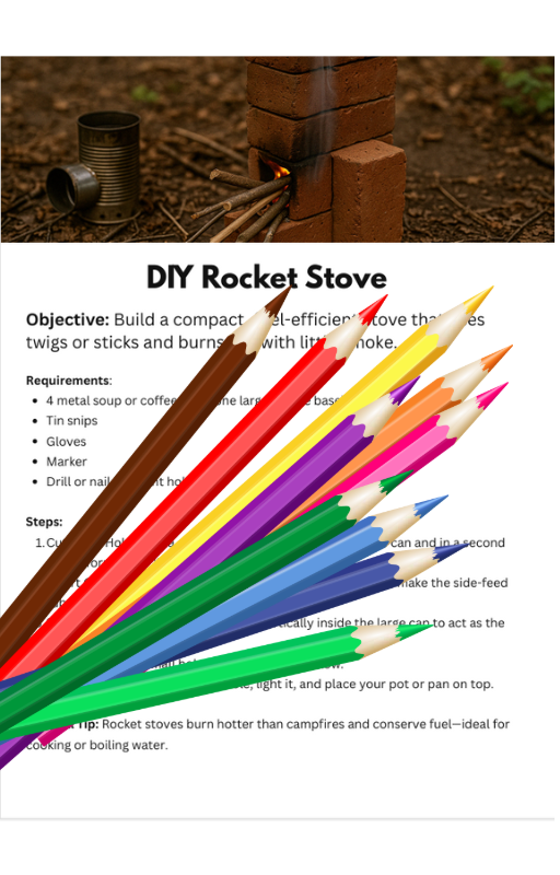 50 DIY Survival Projects | Printable | Free