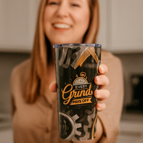 Stainless Tumbler 20oz - EVERY GRIND PAYS OFF | Modern Man Shop co