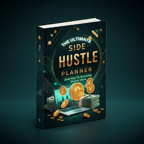 Side Hustle Planner Journal – Your Roadmap to Success| Printable Edition