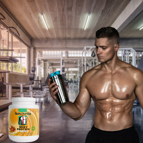 Whey Protein (Salty Caramel) | MANFLEX NUTRITION - Healthy Living for Men