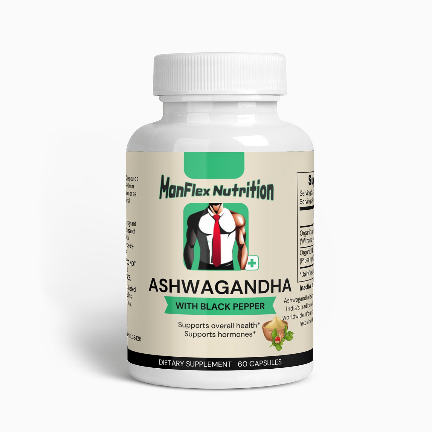 Ashwagandha - Healthy Living & Fitness Benefits | MANFLEX NUTRITION