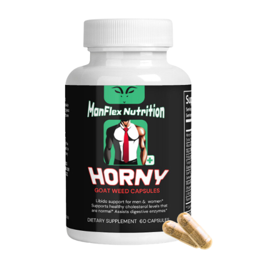 Horny Goat Weed Blend for Mens Health & Sex Drive | ManFlex Nutrition