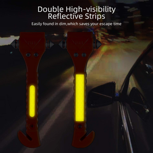 Emergency Escape Seat Belt Cutter and Window Hammer Tool, Life Saving Car Accessories