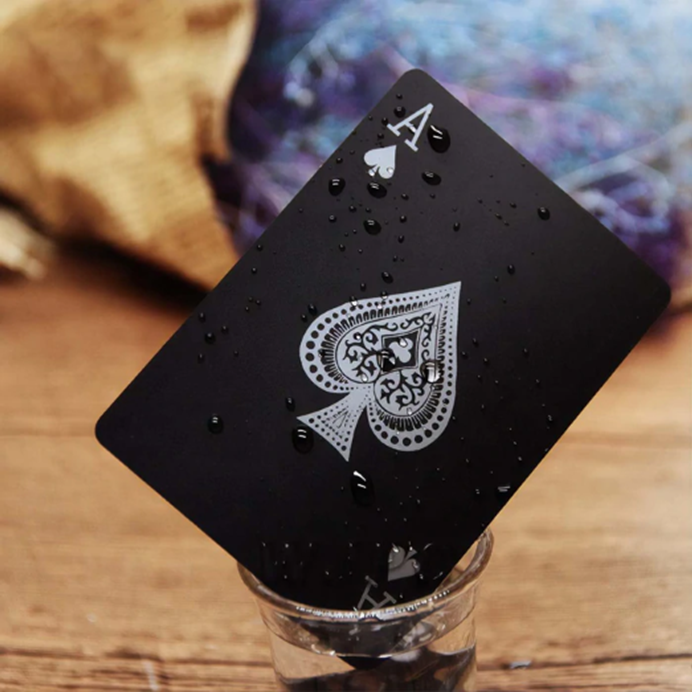 Waterproof Card Deck Black Edition