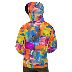 PAINT SPLATTER UNISEX HOODIE