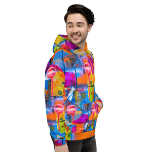 PAINT SPLATTER UNISEX HOODIE