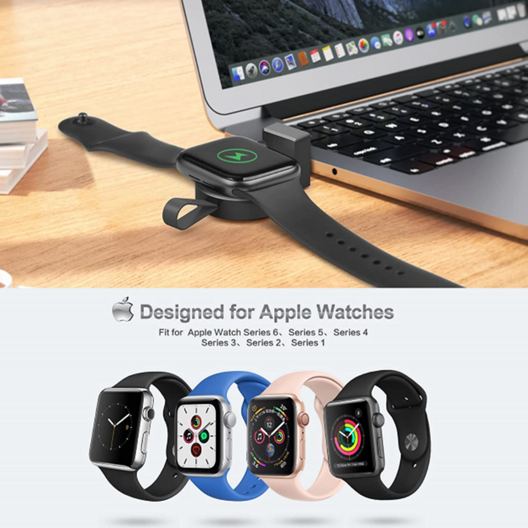 Wireless Apple Watch Charger Compatible for Apple Watch Portable USB Magnetic